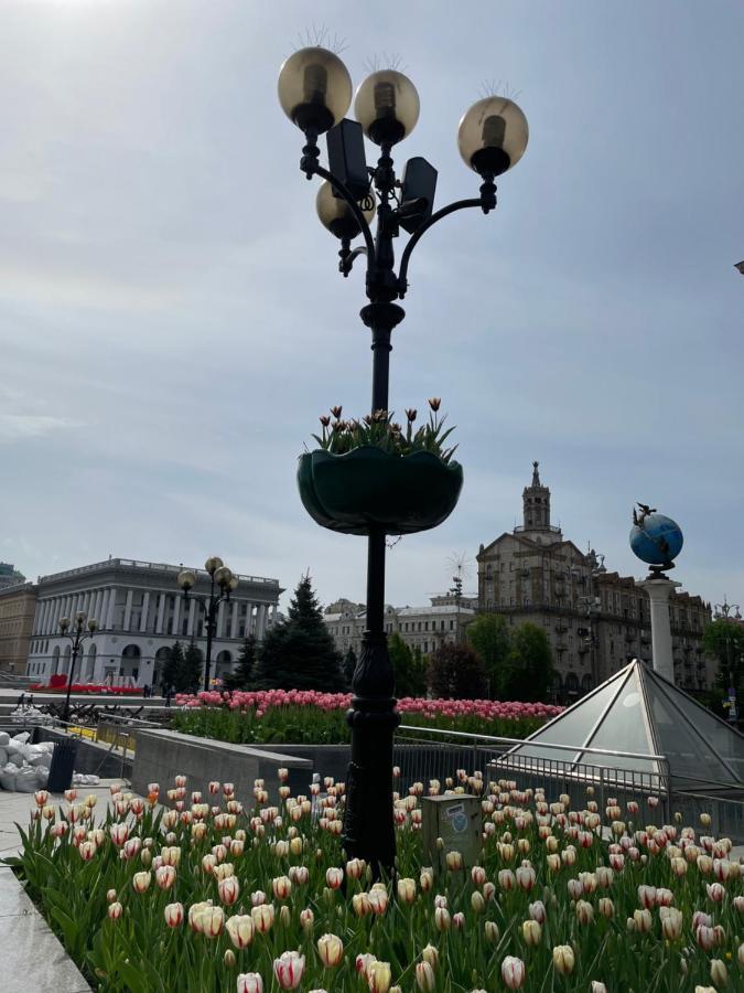 Однокімнатні Апартаменти На Майдані, Дистанційне Заселення 24Х7 Kiev Eksteriør billede